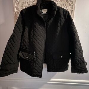 Black Quilted Jacket